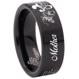 Mother and Daughter Tungsten Carbide Ring