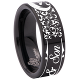 Mother and Son Tungsten Carbide Ring