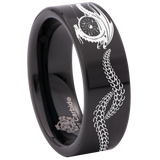 Dragon Dreamcatcher Tungsten Carbide Ring