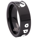 Panda Tungsten Carbide Ring