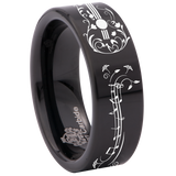 Guitar Tungsten Carbide Ring