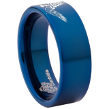 Caduceus Tungsten Carbide Ring