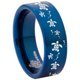 Sea Turtle Tungsten Carbide Ring
