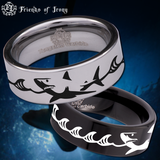 Shark Tungsten Carbide Ring