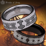 Mjolnir Tungsten Carbide Ring