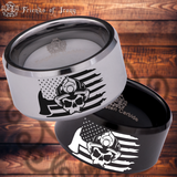 Firefighter Brotherhood Tungsten Carbide Ring 12mm
