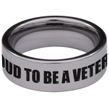 Veteran Tungsten Carbide Ring