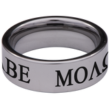 Molon Labe Gun Tungsten Carbide Ring