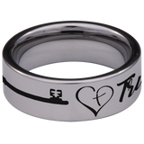 Purity Tungsten Carbide Ring