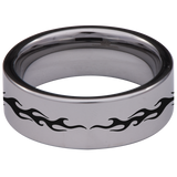 Tribal Dragon Tungsten Carbide Ring
