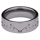 Raven Tungsten Carbide Ring