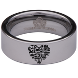 Gamer Tungsten Carbide Ring