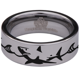 Shark Tungsten Carbide Ring