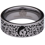Mother and Son Tungsten Carbide Ring