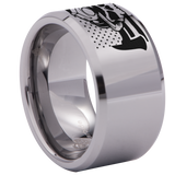 Firefighter Brotherhood Tungsten Carbide Ring 12mm