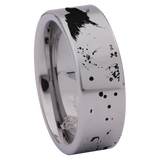 Raven Tungsten Carbide Ring
