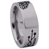 Gamer Tungsten Carbide Ring