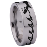 Shark Tungsten Carbide Ring