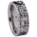 Mother and Son Tungsten Carbide Ring