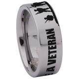 Veteran Tungsten Carbide Ring