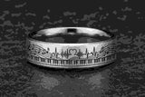 Piano Treble Clef Ring marketplace image