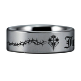 Jesus Tungsten Carbide Ring