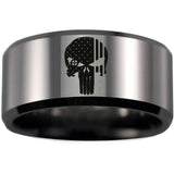 Silver Tungsten Hunter Ring - Preorder