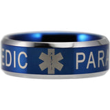 Blue Tungsten Paramedic Ring - Friends of Irony LLC