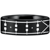 Tungsten Drummer's Ring