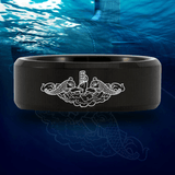 Submariner Tungsten Carbide Ring