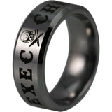 Silver Tungsten Executive Chef Ring