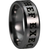 Silver Tungsten Executive Chef Ring