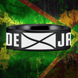 Jamaican Pride Tungsten Carbide Ring