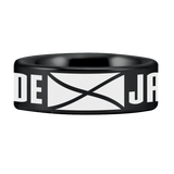 Jamaican Pride Tungsten Carbide Ring