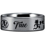 Tungsten Juggalo Ring