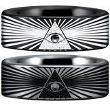 Tungsten Eye of Providence Ring