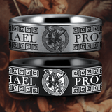 Tungsten St. Michael Ring