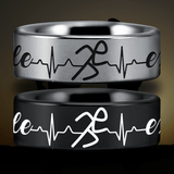 Tungsten Runner Lifeline Ring