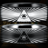 Tungsten Eye of Providence Ring