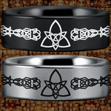 Tungsten Celtic Knot Ring