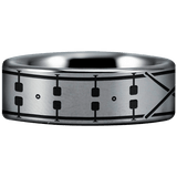 Tungsten Drummer's Ring
