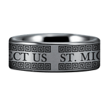 Tungsten St. Michael Ring