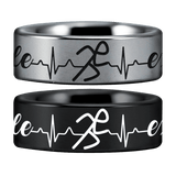 Tungsten Runner Lifeline Ring