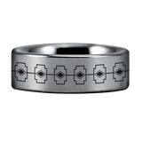 Tungsten Vikings Protection Ring