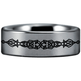 Tungsten Celtic Knot Ring