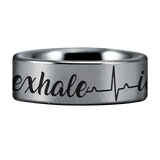 Tungsten Runner Lifeline Ring