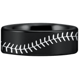 Tungsten Baseball Stitch Ring