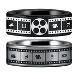 Tungsten Movie Lover's Ring