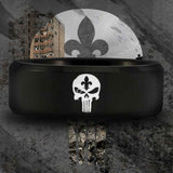 French Hunter Tungsten Carbide Ring