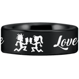 Tungsten Juggalo Ring